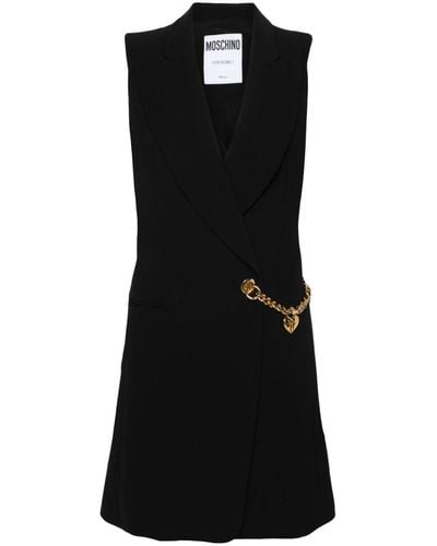 Moschino Blazer Mini Dress - Black