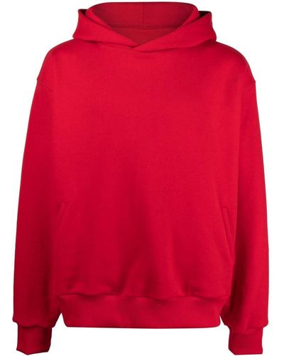 Styland Hoodie à patch logo - Rouge