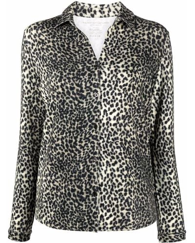 Majestic Filatures Camisa con estampado de leopardo - Multicolor