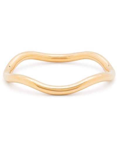 Charlotte Chesnais Wave Gold-plated Cuff Bracelet - Metallic