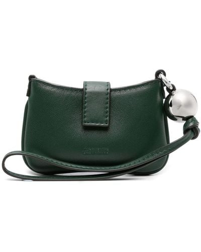 Jacquemus Bisou Leather Wallet - Green