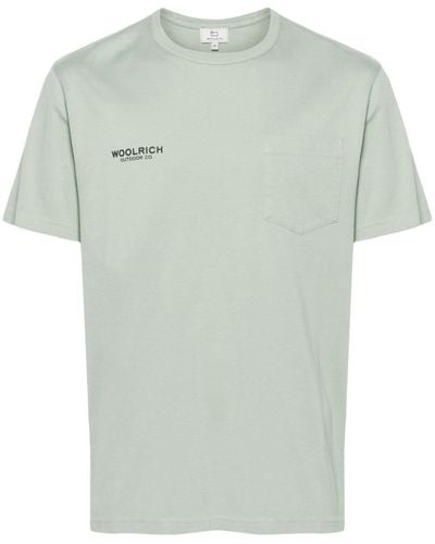 Woolrich Safari cotton T-shirt - Grün