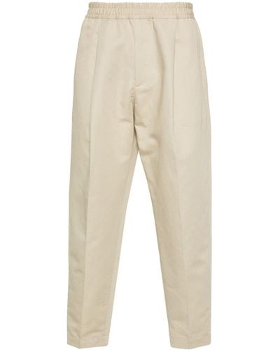 Briglia 1949 Savoys Tapered Trousers - Natural