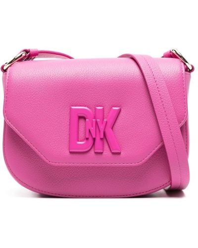 DKNY Medium Seventh Avenue Shoulder Bag - Pink
