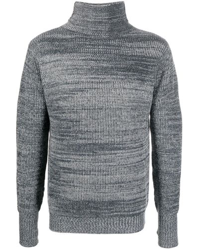 Barena Mélange-effect Virgin-wool Sweater - Gray