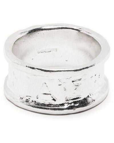 Alighieri Sterling Zilveren Ring - Wit