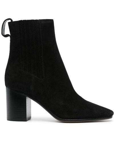Rag & Bone Astra 65mm Suede Ankle Boots - Black
