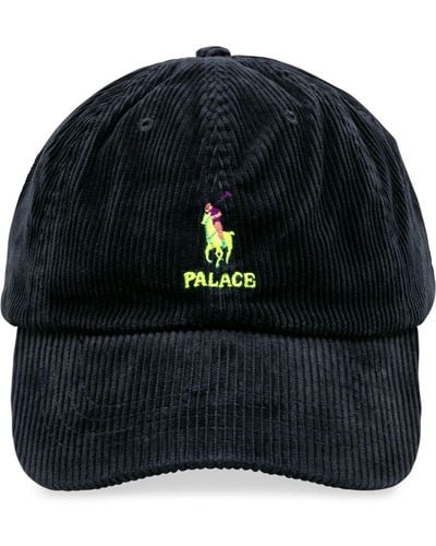 Palace Corduroy Baseball Cap - Black