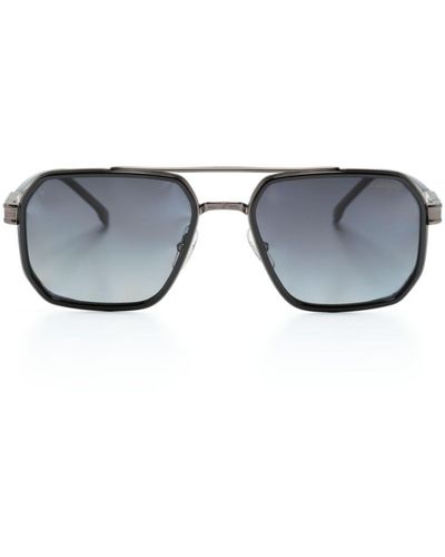 Carrera Polarised Pilot-frame Sunglasses - Blue
