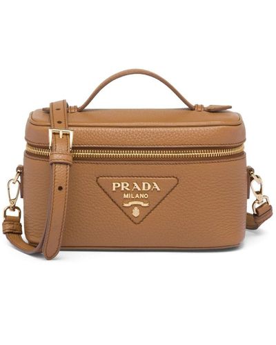 Prada Leather Mini-bag - Brown