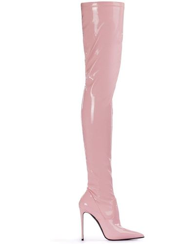 Le Silla Eva Overknee-Stiefel 120mm - Pink