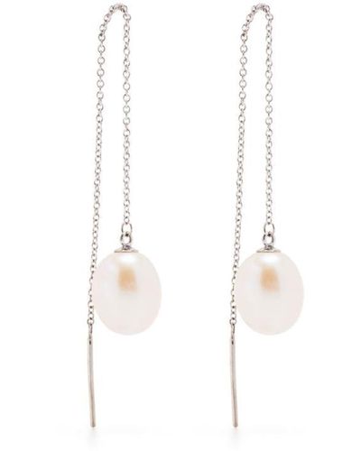The Alkemistry 18kt White Gold Pearl Earrings