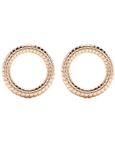 DKNY Circular Snake-chain Earrings - Metallic