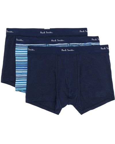 Paul Smith 3 Pack Boxers - Blue