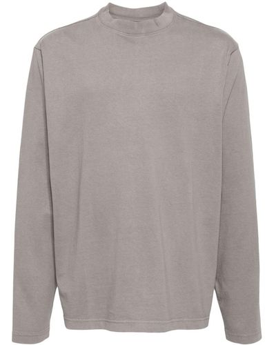 Yeezy Crew-neck cotton sweatshirt - Gris