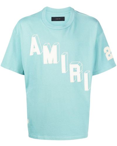 Amiri ブルー Hockey Skater Tシャツ