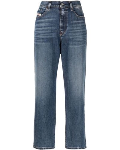 DIESEL 2016 Cropped Jeans - Blauw