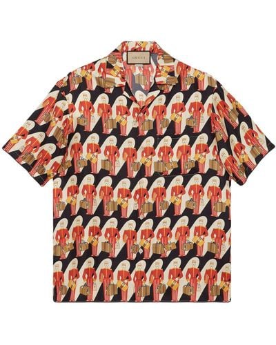 Gucci Twill Overhemd - Meerkleurig