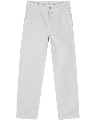 Carhartt Pierce Straight-leg Trousers - Grey