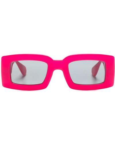 Jacquemus Les Lunettes Tupi Square-frame Sunglasses - Pink