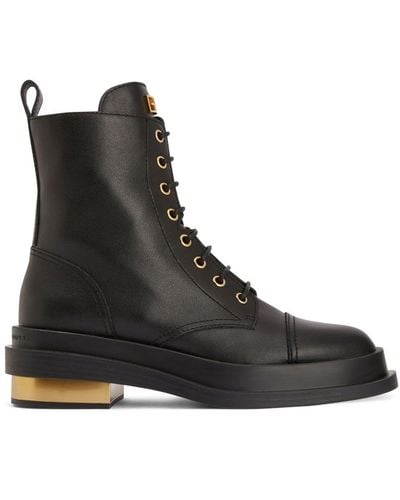Giuseppe Zanotti Chelsey Lace-up Boots - Black
