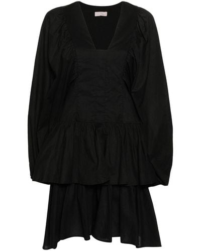 Liu Jo Cotton Mini Dress - ブラック