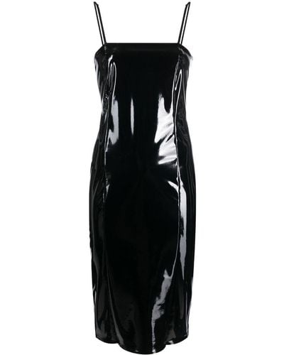 Wolford Robe courte à design superposé - Noir