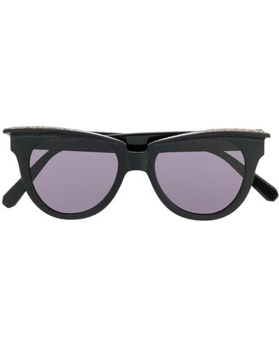 Philipp Plein Crystal Embellished Sunglasses - Black