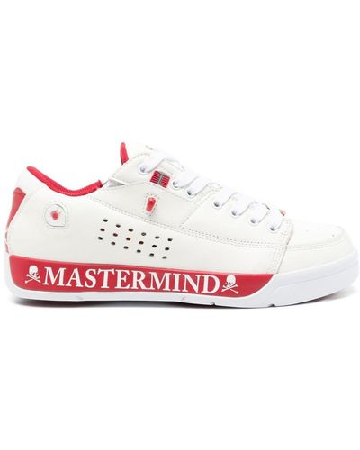 Mastermind Japan Sneakers mit Logo-Print - Weiß