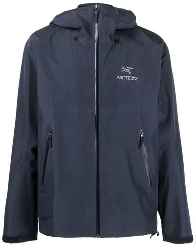 Arc'teryx Beta Lt Gore-tex® Hooded Jacket - Blue