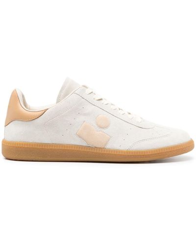 Isabel Marant Brycy Suède Sneakers - Wit