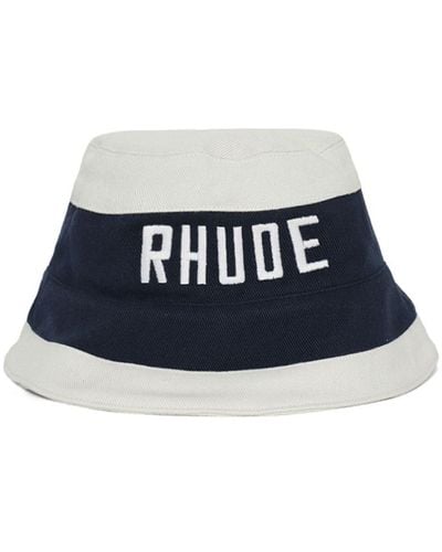 Rhude East Hampton Bucket Hat - ブルー