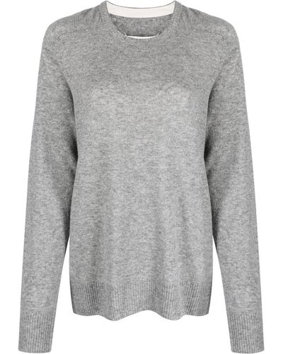 Maison Margiela Crew-neck Sweater - Grey
