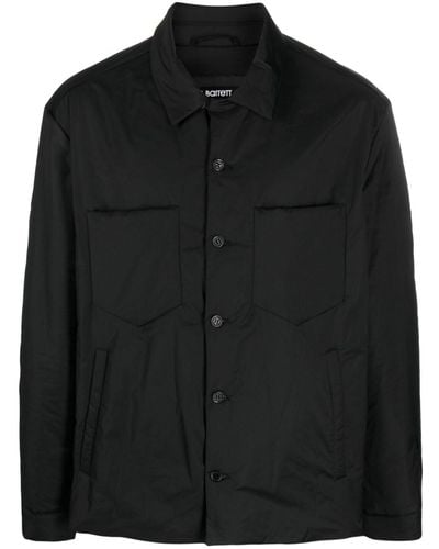 Neil Barrett Patch-pockets Padded Shirt Jacket - Black