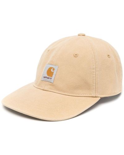 Carhartt ロゴパッチ キャップ - ナチュラル