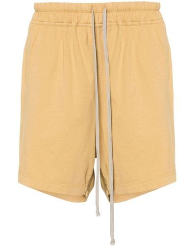 Rick Owens Pantalones cortos de chándal de tejido jersey - Neutro