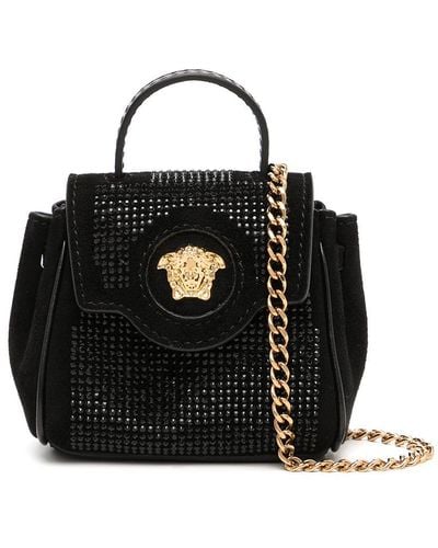 Versace Borsa Medusa Head mini - Nero