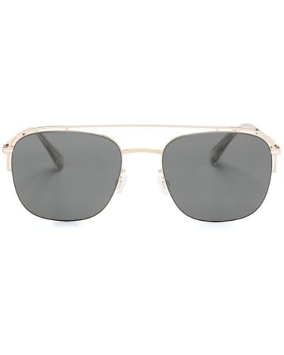 Mykita Nor Pilot-frame Sunglasses - Grey