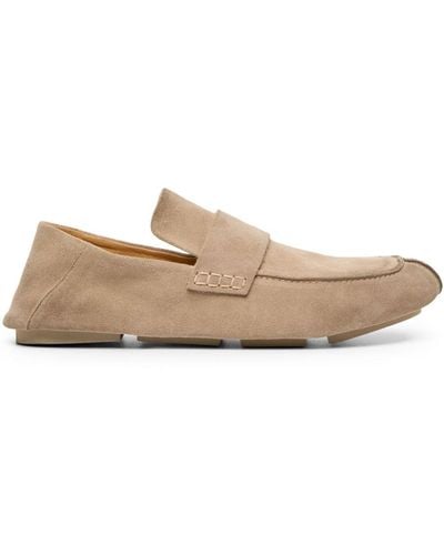 Marsèll Toddone Suede Loafers - Natural