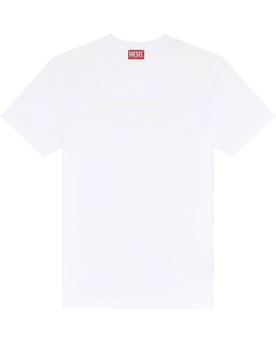 DIESEL T-miegor-l12 Tシャツ - ホワイト