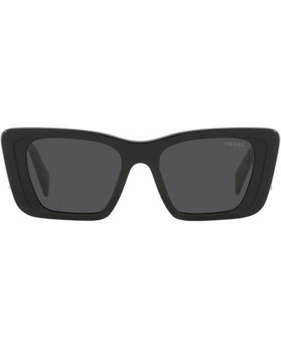 Prada Gafas de sol con montura cuadrada - Negro