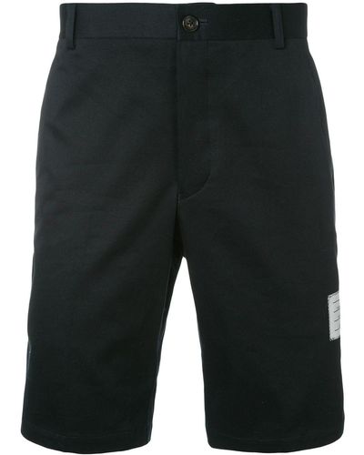Thom Browne Cotton Twill Unconstructed Chino Trouser - Zwart
