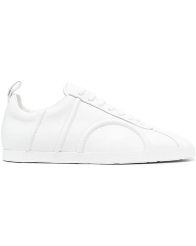 Totême Leather Low-top Sneakers - White