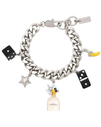 Marc Jacobs The Mini Icon Armband - Weiß