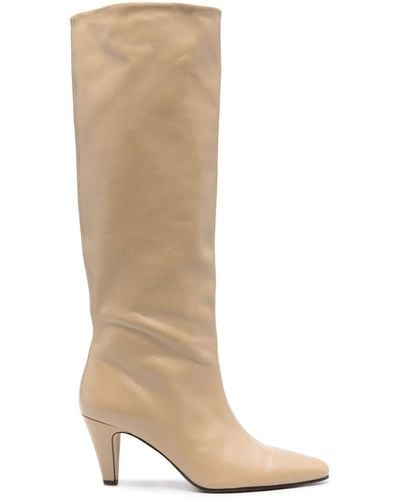 Claudie Pierlot Knee-high 75mm Boots - White
