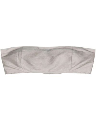 Paloma Wool Top Ayete tipo bandeau - Gris