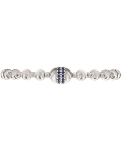 Officina Bernardi 18kt White Gold Empire Sapphire Bracelet