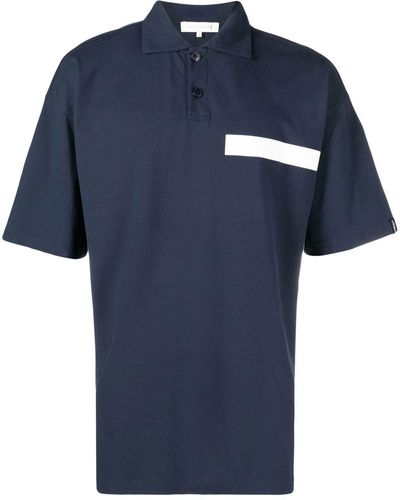 Mackintosh Short-sleeve Polo Shirt - Blue