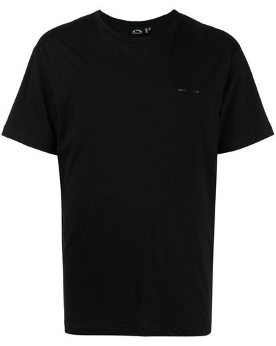 The Upside T-shirt Newman à logo imprimé en coton biologique - Noir
