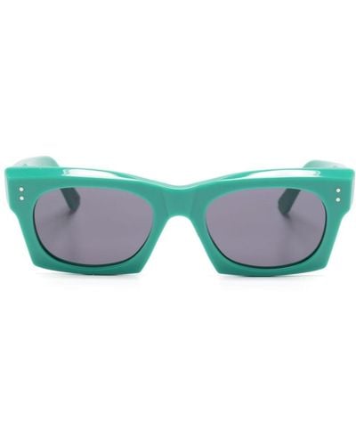 Marni Edku Oval-frame Sunglasses - Blue